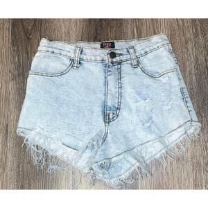 pure hype Women's Stone Washed Shorts